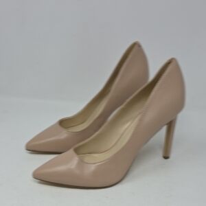 Nine West Tatiana  Tan Pointed Toe Stiletto Heels Size 8.5
